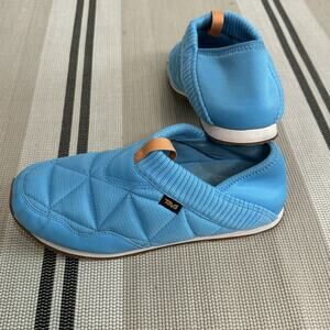 Teva Womens's ReEmber Moccasin Aquarius Sz 11 1125471 Cozy Comfy Athleisure